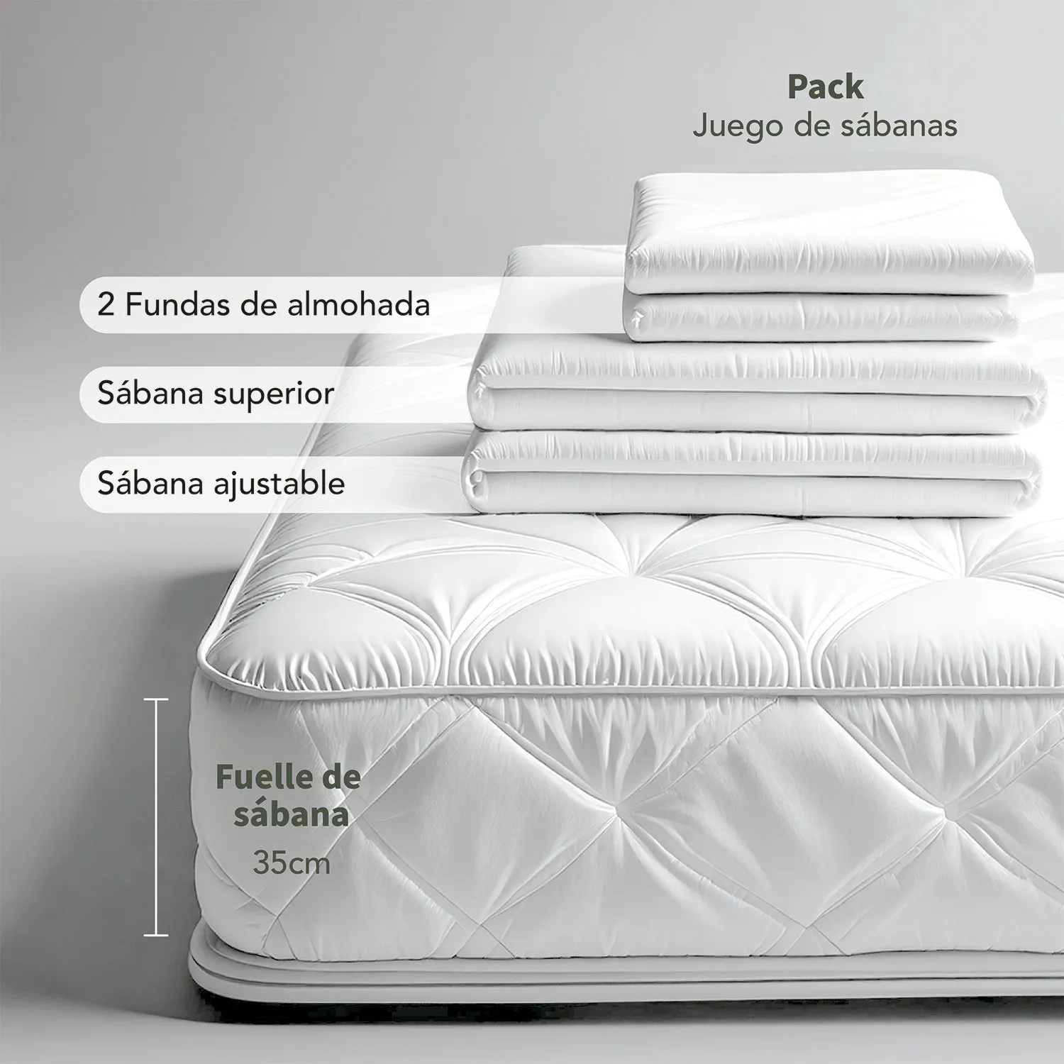Set de Sábanas 400 hilos